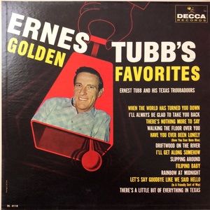 Ernest Tubb Golden Favorites Vinyl Lp '61